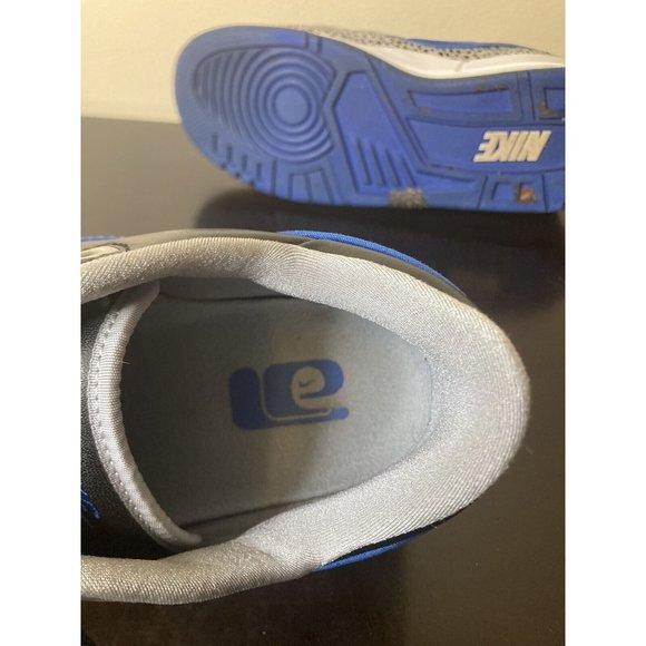 Nike Sz US 9 Air Assault Black Varsity Royal Cement Shoe 2007 - Picture 9 of 11